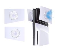 per PS5 Pro Top Cover Piastre con prese d'aria di raffreddamento, Pannello di ricambio Frontale Superiore Case con fori di dissipazione del calore, Compatibile con PS5 Pro Disc & Digital Edition