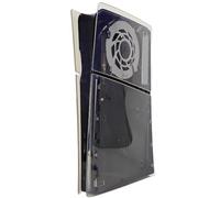 Per PS5 SLIM Digital Edition Console Case Shell parti di ricambio duro pannello di gioco accessori graffio resistente manica protettiva trasparente (Trasparente)