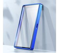 per PSA per CGC 130PT Standard Slabs Premium ispessimento carte classificate Protector con telaio in metallo impilabile magnetica in alluminio custodia per carte collezionabili (blu)