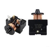 per ptc Starter Relè 45mm Compatto per Congelatore Riparazione per ptc | Risolve i compressori non di avviamento, per 8a 220V rating, modello OL6, risolve il rumore click-clack