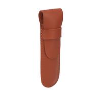 Per PU, per custodia protettiva, trimmer di rasatura manuale portatile vintage, per viaggiare all'aperto