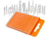 per puntali Supporto portatile a cassetto per piccole parti | Valigetta portaoggetti per punte fai da te officina garage fai da te