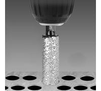 per punte diamantate a gambo esagonale per forare piastrelle efficienti acqua
