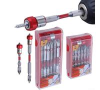 per punte per cacciavite Phillips, set PH2 con anello magnetico a doppia estremità, accessori per utensili elettrici per lavori di riparazione resistenti (65 mm)