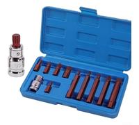 Per punte Torx Star a 12 punte in acciaio legato con finitura al cromo vanadio per supportare prestazioni a lungo termine in officine meccaniche (tipo M)