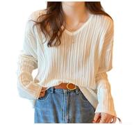 per Pure Color Basic Maglione per le Donne Taglia Unica Elastico per | Tessuto in poliestere, elasticità moderata, taglia unica, consistenza liscia, facile da lavare