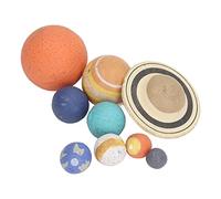 Per PVC, per il modello di solare, 9 pianeti figura, carini, per l'educazione dei bambini, giocattolo spaziale, modello planetario, decorazione del desktop