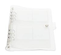 Per PVC, per scrapbooking decorativo fai -da -te, per la raccolta di libri di stoccaggio Calcolare lo stencil (8 tasche)