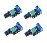 per pwm DC Motor Controller 4-Pack, 5V-16V con funzione interruttore 10A per elettronica