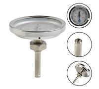 Per Q300 Q220 Termometro Griglia BBQ e Grill Argento Accessori per Weber