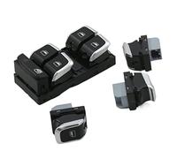 Per Q5 B8 B9 A4 A5 8KD 959 851A Chrome Master Alzacristallo Interruttore Tronco Interruttore Specchietto Laterale Interruttore Con Pieghevole(4PSC)