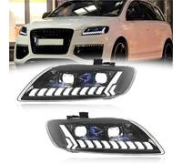 Per Q7 2006 2007 2008 2009 2010 2011 2012 2013 2014 2015 Gruppo Luci Indicatori Di Direzione Anteriori DRL Faro LED Modificato Montaggio Fari Auto(With AFS,For 2006-2009 Year)