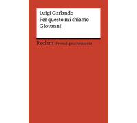 Per questo mi chiamo Giovanni, Libro tascabile