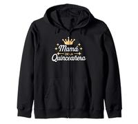 per Quinceanera | Mama DE LA Quinceanera Felpa con Cappuccio