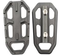 Per R 1200 GS Per ADV 2013-2018 Per R 1250 GS 2019-2023 Pedane Larghe Per Motocicletta Ricavate Dal Pieno Pedali moto(Grey)