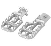 Per R 1250 GS Per Adventure 2019 2020 2021 2022 2023 2024 Pedane Larghe Poggiapiedi Pedali moto(Silver)