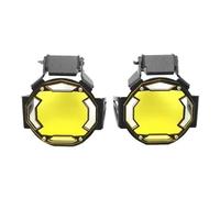 Per R 1250 Per GS Per R1250GS Per Adventure Per R1200GS Per LC Per R1200 Per 1200GS Per ADV 2014-2023 Griglia Protezione Fendinebbia Moto Protezione Faro Cover Moto(Yellow)