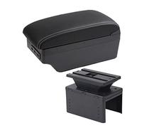 per R&enault per Clio 5 Scatola Bracciolo Bracciolo per Auto Scatola Portaoggetti Centrale Retrofit Interno con Accessori per Auto USB Scatola Immagazzinaggio Bracciolo (Colore : C3 7 USB)