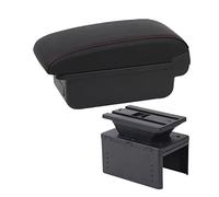 per R&enault per Clio 5 Scatola Bracciolo Bracciolo per Auto Scatola Portaoggetti Centrale Retrofit Interno con Accessori per Auto USB Scatola Immagazzinaggio Bracciolo (Colore : A2 No USB)