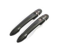 Per R&enault Per Clio IV 2012 2013 2014 2015 2016 2017 2018 2019 Accessori Ricambio Per Coprimaniglia Portiera Auto(Carbonio 1 tasto 1 pulsante)