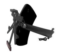 Per R Nine T Per Scrambler Per R9T Pure Racer Urban Per RnineT G/S Ninet /5 Kit Di Riposizionamento Della Targa Con Staffa Di Visualizzazione Del Parafango Posteriore Portatarga Luce Targa(Black)