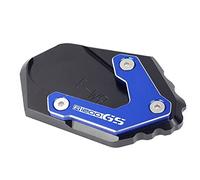 Per R1200GS LC 2013-2016 R1200GS ADV Moto Supporto Piede Laterale Basamento Della Copertura Piede Basamento Di Estensione Pad CNC Piastra Di Supporto Enlarger Pad(Blu)