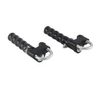 Per R1200GS /LC/Adventure 2004-2019 R1200R 2006-2014 R1250GS Adventure 2019-2020 Moto Poggiapiedi Pedane Pedale Pieghevole Montaggio Per Crash Bar 22MM-28MM(Nero)