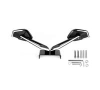 Per R1250GS Per LC Per R1200GS Per F900R Per G310GS Per S1000R Per R1250RS Specchietto Retrovisore Laterale Per Moto 2024 Calotta Specchietto Retrovisore(Black ABS)