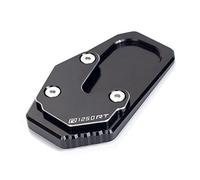 Per R1250RT 2018 2019 2020 Supporto Del Piede Del Motociclo Del Basamento Laterale Della Copertura CNC Piastra Di Supporto Ingranditore Pad Estensione Pad(Nero)