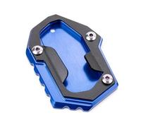 Per R1300GS ADV 2023 2024 2025 CNC Motorcycle Kickstand Pad Foot Side Stand Extension Plate Tire Valve Caps(Blue-Nologo)