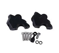 Per R1300GS R 1300 GS R1300 GS R 1300GS GS1300 Adattatore Prolunga Manubrio Moto Morsetto Trascinamento Riser manubrio(Nero)