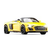 Per: R8 Spyder 2020 Super Sports Car Lega Pressofusione Tirare Indietro Imitazione Modello Di Auto Giocattolo 1:32