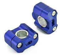 Per RA1250 Per PA1250 Per Pan America 1250 S Per Special 2021- Manubrio Riser Morsetto Estendere Adattatore Manubrio Montaggio Manubrio Riser Riser Manubrio Moto(Blu)