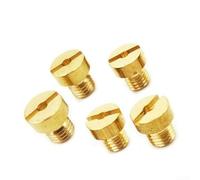 Per Racing carburatore Jet Kit 5mm #60#65#70#75#80 per l'ottimizzazione dei parametri di combustione su 60cc 80cc motorizzato due motori