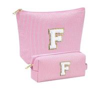 Per ragazze | Borsa per il trucco con iniziali, trousse per cosmetici, borsa da viaggio, ragazza, insegnante, ragazza, adolescente, alla moda, GwL172, f, taglia unica