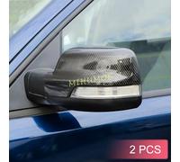 Per Ram 1500 2019-2024 Protezione da sovrapposizione della copertura dello specchietto retrovisore laterale della porta in fibra di carbonio Elegante