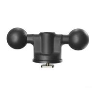 Per RAM Mount compatibile 1" base di plastica Ball Track con attacco TBolt, con vite in acciaio inox e ghiera in gomma per un bloccaggio sicuro