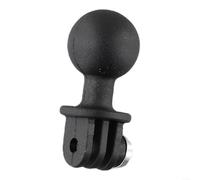 Per Ram Mount Treppiede Testa a Sfera Adattatore Per Hero 5/4/3+/3/2,2.5cm ABS Camera Montaggio Accessory, Nero