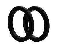 Per Rancilio Gruppo Guarnizione 2pz - Silicone Nero Resistente al Calore p