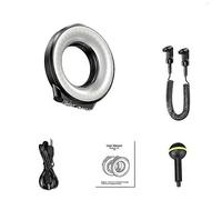 per rane di mare sl108 40m130ft fotografia subacquea macro anello luce sl108 nero