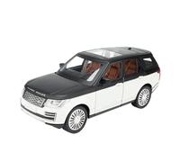 Per Range Rover 1 24 Modello Di Auto In Lega Pressofusa Con Suono E Luce, Decorazioni Per Interni Ed Esterni(White)