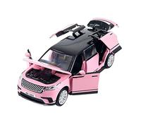 Per Range Rover Evoque Versione Estesa 1 32 Modello Auto In Lega Suono E Luce Tirare Indietro Regalo Giocattolo Bambini(Rosa)