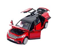 Per Range Rover Evoque Versione Estesa 1 32 Modello Auto In Lega Suono E Luce Tirare Indietro Regalo Giocattolo Bambini(Rosso)