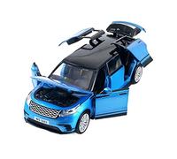 Per Range Rover Evoque Versione Estesa 1 32 Modello Auto In Lega Suono E Luce Tirare Indietro Regalo Giocattolo Bambini(Blu)