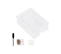 Per Raspberry Pi 5 Custodia Protettiva nel Acrilico Trasparente Che Supporta L'Installazione Della Dissipazione del Calore Ufficiale