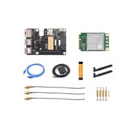 Per Raspberry Pi 5 PCle A MiniPCle GbE USB3.2 HAT+ Gigabit Ethernet con Modulo SIM7600G-H 4G Supporta MiniPCIe