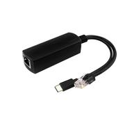 Per Raspberry Pi 5 Splitter PoE 5V 4A 10/100/1000Mbps IEEE802.3af/At Tipo C PoE Splitter per Raspberry Pi 5B