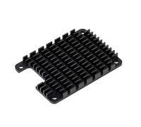 Per Raspberry Pi Compute Module 4 CM4 Radiatore in Alluminio Dissipatore di Calore, Resistente Alla Corrosione/Ossidazione, Dissipazione del Calore Rapida, Nessun Ostacolo per l'antenna, Nero