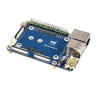per Raspberry Pi Compute Module 4 IO Board,Mini Base Board (A) con standard CM4 Socket e connettori Raspberry Pi 40PIN GPIO Onboard CSI/DSI/FAN/HDMI/USB/RJ45