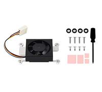 Per Raspberry Pi Compute Module 4 Ventola di Raffreddamento Raspberry Pi CM4 Dissipatore di Calore CPU Cooler Radiatore con Nastri Termici, Bassa Rumorosità, Dissipazione del Calore Veloce